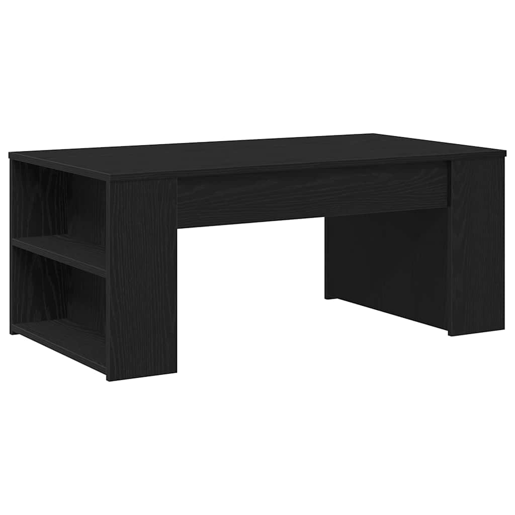 Mesa de Café Roble Negro 102 x 55 x 42 cm Madera de ingeniería