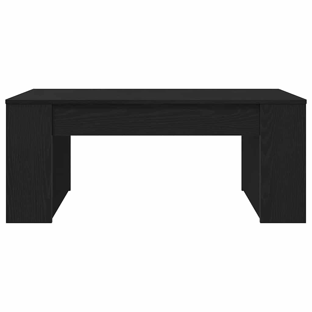 Mesa de Café Roble Negro 102 x 55 x 42 cm Madera de ingeniería
