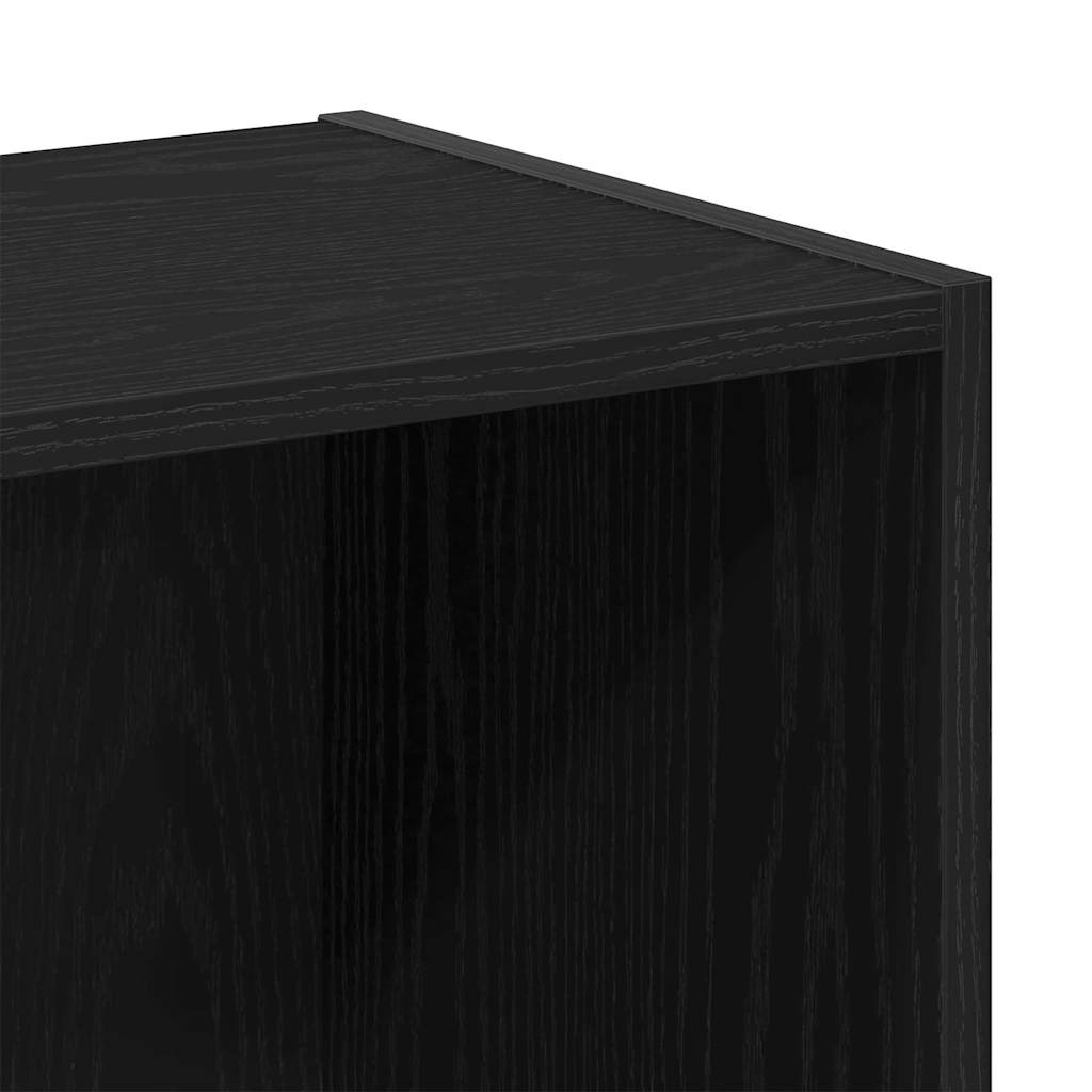 Estantería para libros Roble Negro 36 x 30 x 171 cm