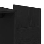 Mesa de Café Roble Negro 90 x 45 x 35 cm Madera de ingeniería