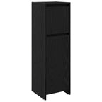 Gabinete de Baño con cajón Roble Negro 30 x 30 x 95 cm