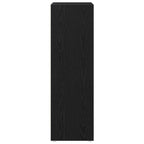 Gabinete de Baño con cajón Roble Negro 30 x 30 x 95 cm