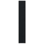 Gabinete de Baño con puerta Roble Negro 30 x 30 x 183,5 cm