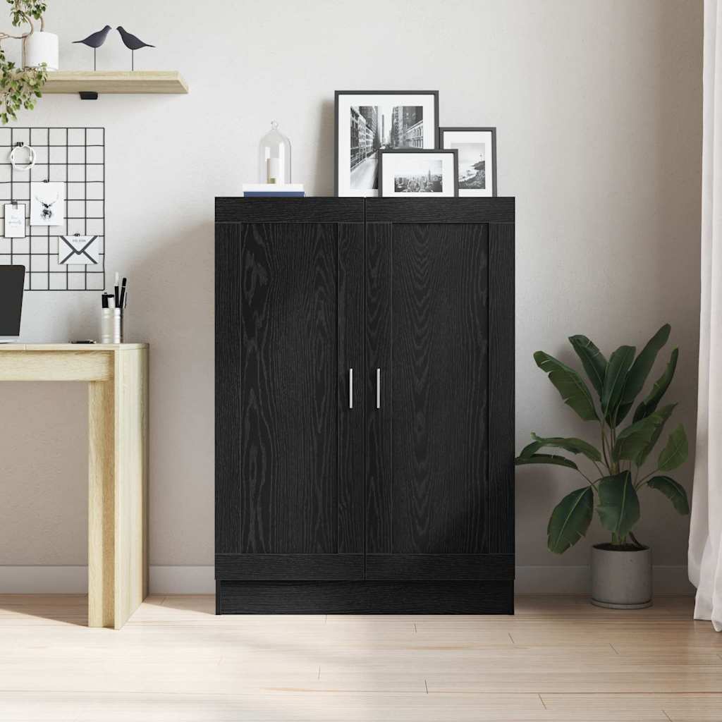 Librería Roble Negro 82,5 x 30,5 x 115 cm Madera de ingeniería