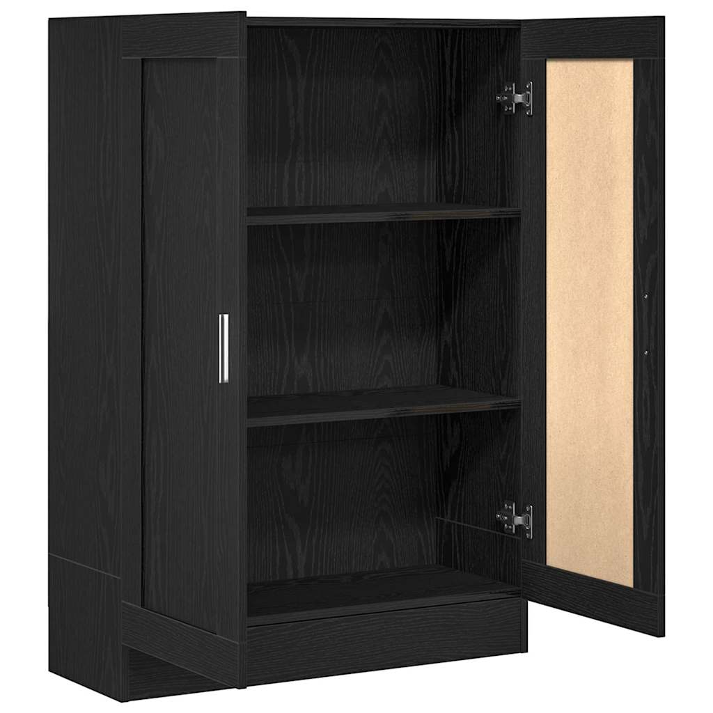 Librería Roble Negro 82,5 x 30,5 x 115 cm Madera de ingeniería
