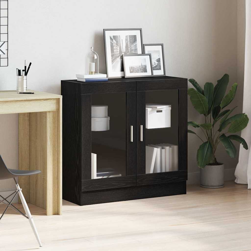 Librería Roble Negro 82,5 x 30,5 x 150 cm Madera de ingeniería