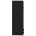 Armario con espejo de baño Roble Negro 62,5 x 20,5 x 64 cm