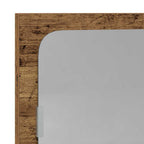 Estante con espejo con estante Madera vieja 90 x 10,5 x 37 cm