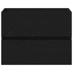 Gabinete de Lavabo para Baño Roble Negro 60 x 38,5 x 45 cm