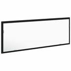 Espejo de baño LED Roble Negro 100 x 8,5 x 37 cm Cristal