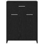 Gabinete de Baño con cajón Roble Negro 60 x 33 x 80 cm