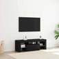 Mueble de TV Roble Negro 120 x 35 x 40 cm Madera de ingeniería
