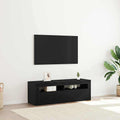 Mueble de TV Roble Negro 120 x 35 x 40 cm Madera de ingeniería