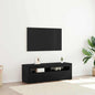 Mueble de TV Roble Negro 120 x 35 x 40 cm Madera de ingeniería