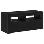Mueble de TV Roble Negro 90 x 35 x 40 cm Madera de ingeniería