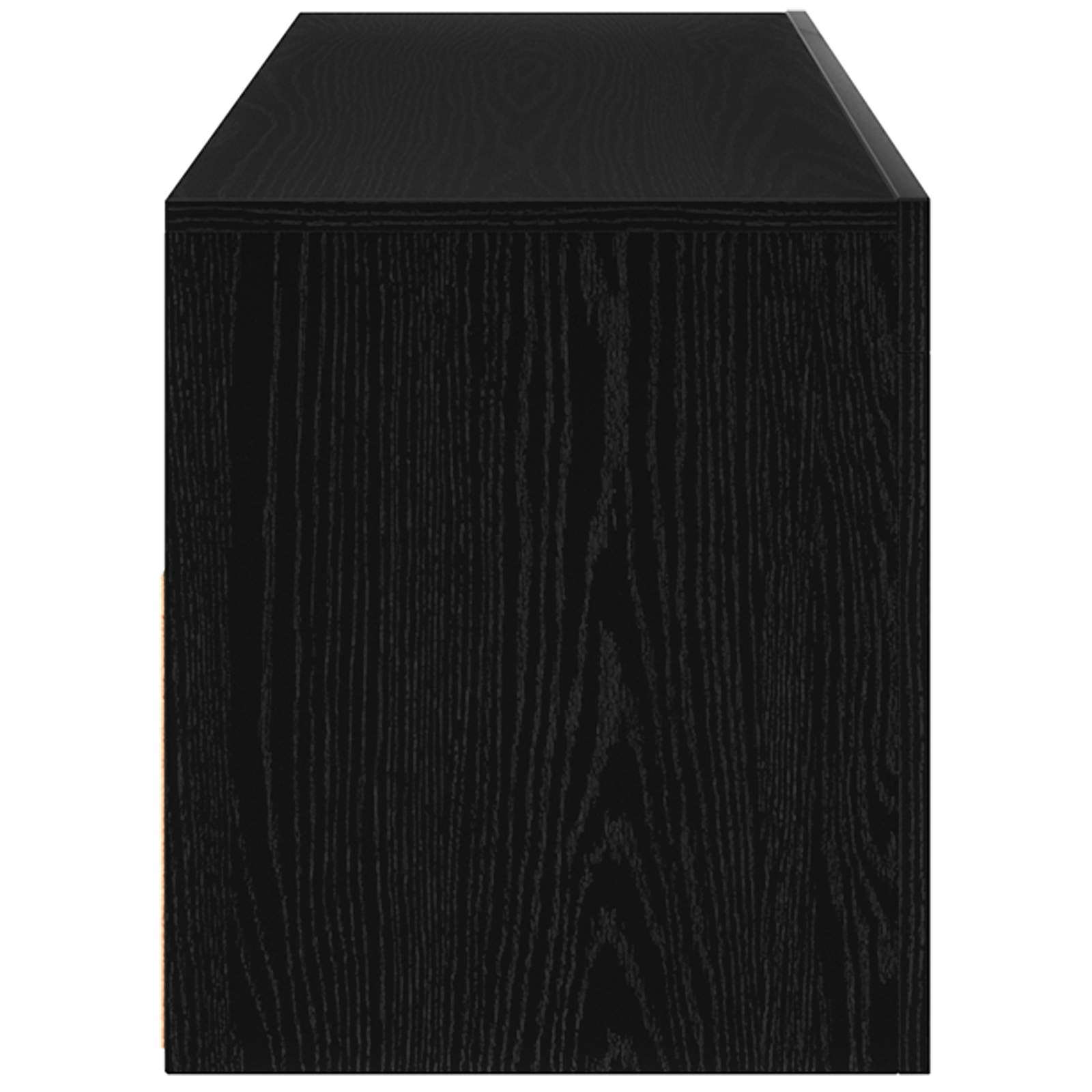 Mueble de TV Roble Negro 90 x 35 x 40 cm Madera de ingeniería