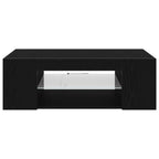 Mueble de TV Roble Negro 90 x 39 x 30 cm Madera de ingeniería