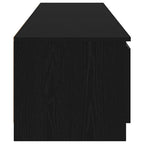 Gabinete de TV Roble Negro 140 x 38,5 x 36 cm