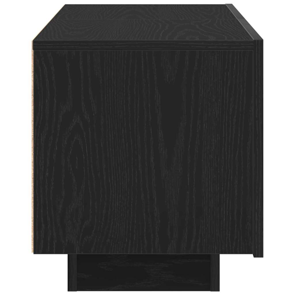 Gabinete de TV Roble Negro 100 x 35 x 40 cm