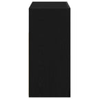 Aparador Roble Negro 80 x 35 x 75 cm Madera de ingeniería