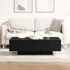 Mesa de Café Roble Negro 100 x 49,5 x 31 cm