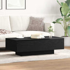 Mesa de Café Roble Negro 100 x 49,5 x 31 cm