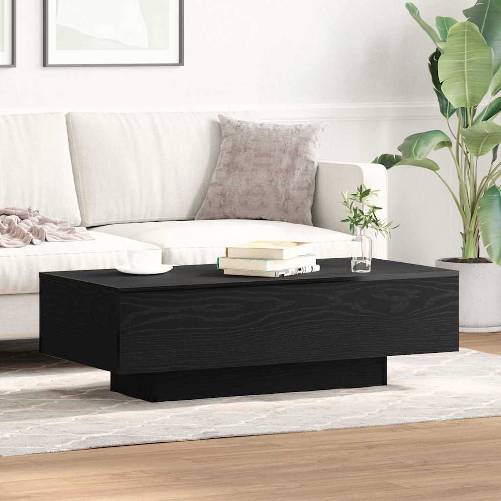 Mesa de Café Roble Negro 100 x 49,5 x 31 cm
