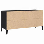 Gabinete de TV Roble Negro 102 x 35 x 50 cm