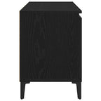 Gabinete de TV Roble Negro 102 x 35 x 50 cm