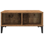 Mesa de Café Madera envejecida 60 x 60 x 30 cm