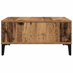 Mesa de Café Madera envejecida 60 x 60 x 30 cm