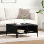 Coffee Table Distressed Wood 60 x 60 x 30 cm
