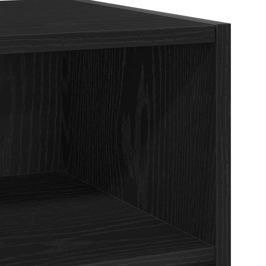 Vitrina Roble Negro 103,5 x 35 x 70 cm Madera contrachapada