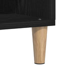 Vitrina Roble Negro 103,5 x 35 x 70 cm Madera contrachapada