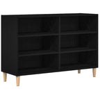 Vitrina Roble Negro 103,5 x 35 x 70 cm Madera contrachapada
