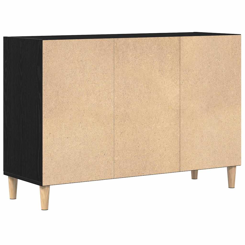 Vitrina Roble Negro 103,5 x 35 x 70 cm Madera contrachapada
