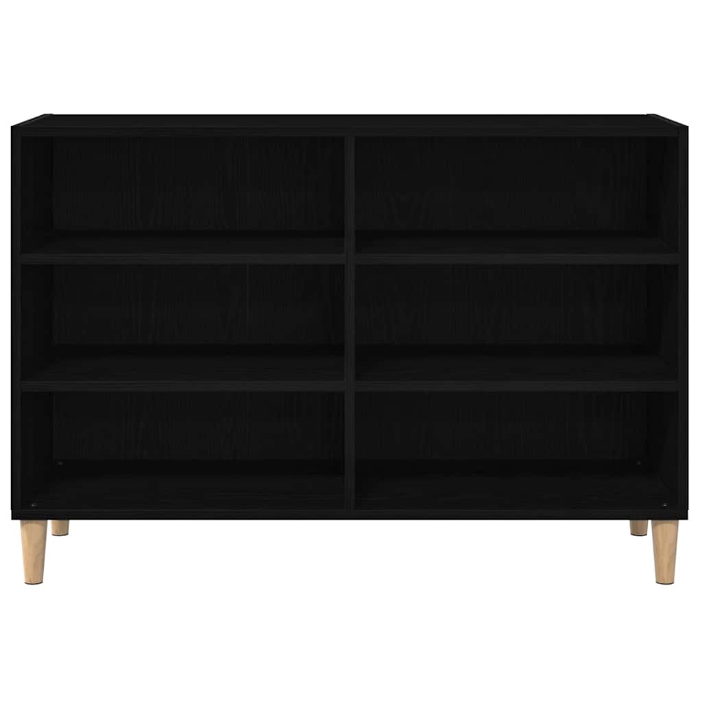 Vitrina Roble Negro 103,5 x 35 x 70 cm Madera contrachapada