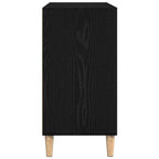 Vitrina Roble Negro 103,5 x 35 x 70 cm Madera contrachapada