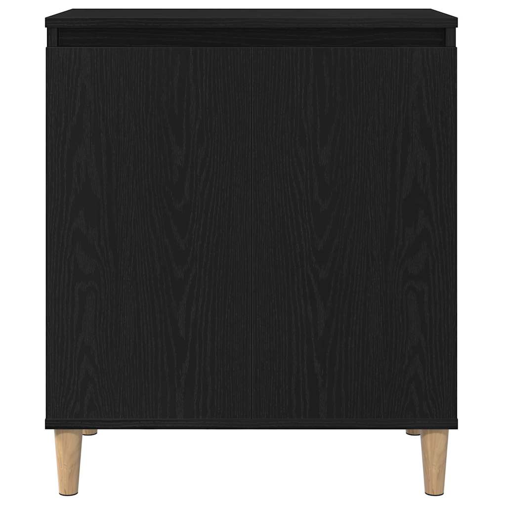 Vitrina Roble Negro 60 x 35 x 70 cm Madera contrachapada