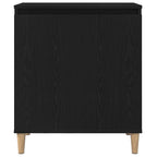 Vitrina Roble Negro 60 x 35 x 70 cm Madera contrachapada