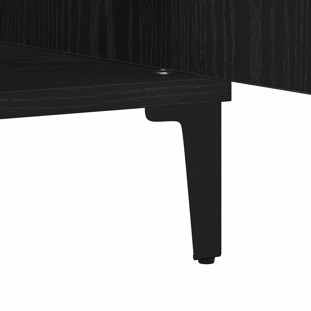 Vitrina Roble Negro 60 x 35 x 70 cm Madera contrachapada