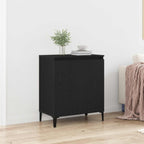 Vitrina Roble Negro 60 x 35 x 70 cm Madera contrachapada
