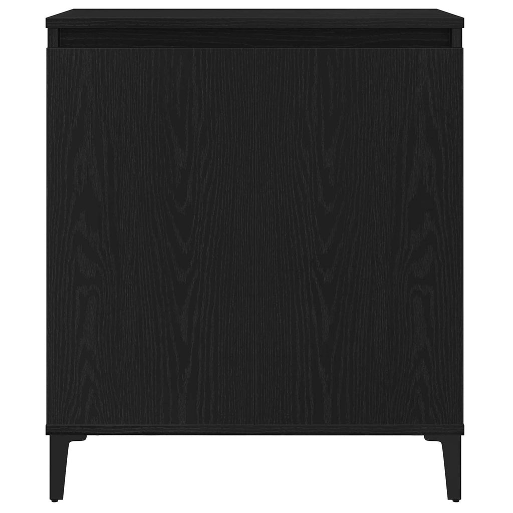 Vitrina Roble Negro 60 x 35 x 70 cm Madera contrachapada