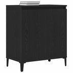Vitrina Roble Negro 60 x 35 x 70 cm Madera contrachapada