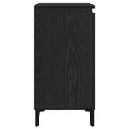 Vitrina Roble Negro 60 x 35 x 70 cm Madera contrachapada