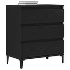 Vitrina Roble Negro 60 x 35 x 70 cm Madera contrachapada