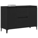 Vitrina Roble Negro 104 x 35 x 70 cm Madera contrachapada