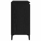 Vitrina Roble Negro 104 x 35 x 70 cm Madera contrachapada