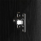 Estante de pared con estante Roble Negro 102 x 30 x 29 cm