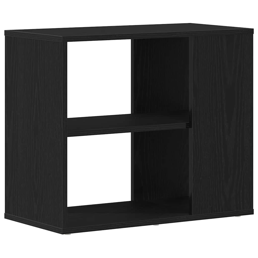 Aparador Roble Negro 60 x 30 x 50 cm Madera de ingeniería